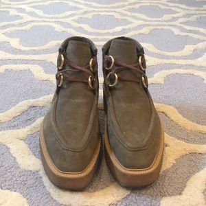 NWT!! Stella McCartney platform suede shoe bootie